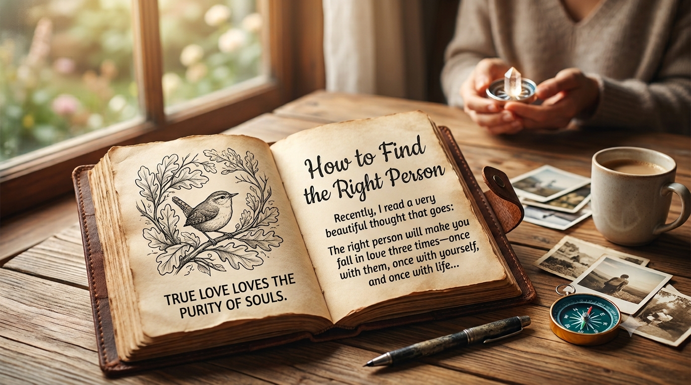 how to find the right person - true love